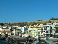 Paleochera vanaf de boot gezien