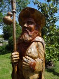beeld van de pelgrim