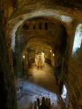 kathedraal in de rotsen uitgehouwen