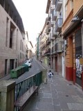 straatjes in Pamplona