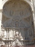 Portaal van de kathedraal in Logroño