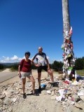aan de Cruz de Ferro
