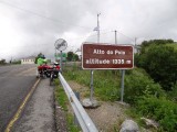 Alto do Poio, het hoogste punt van de rit