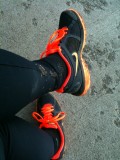 after running