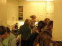 Crowded kitchen