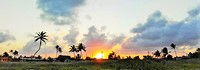 sunset at Playa Santa Lucia