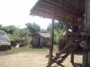 vang vieng jungle treck mountain people