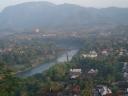 luang prabang mountain Phousi view