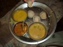 rajastani food.. dal & chapati balls