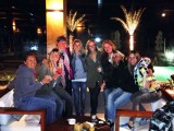 drinks in the Hilton..