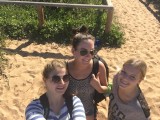 Strand Collaroy met Laura en Liza