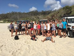 Fraser Island groepsfoto