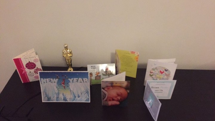 Wat een lieve familie en vrienden heb ik!