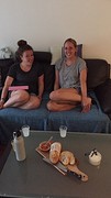 Verrassings diner van Lisa en Robin