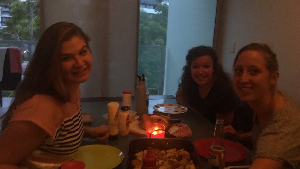 Verrassings diner van Lisa en Robin