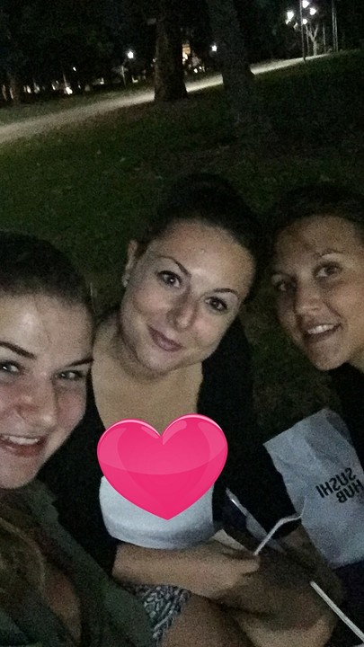 Eten in het park met Vanessa & Anais, Valentijnsdag
