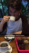 Koffie proberen, waaronder de duurste koffie