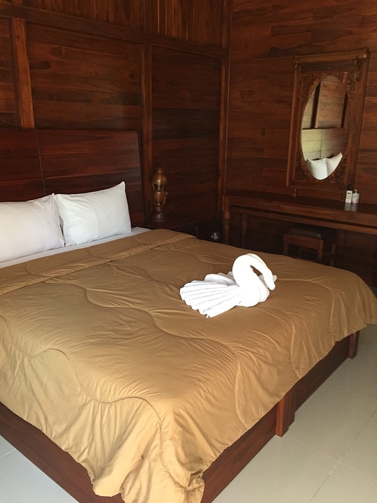 Onze kamer in Nusa Lembongan