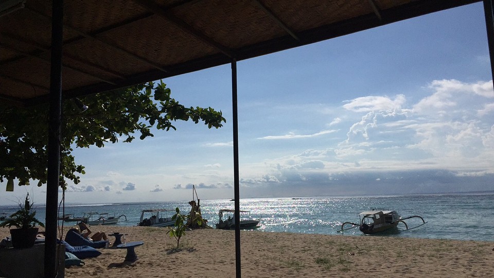 Strandd op Nusa Lembongan