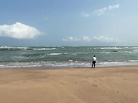 Het strand!