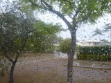 En toen begon de regen...