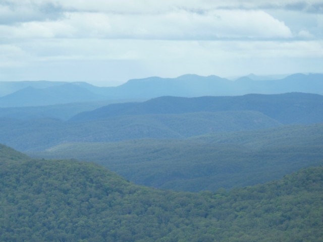 Daarom heet dit de Blue Mountains