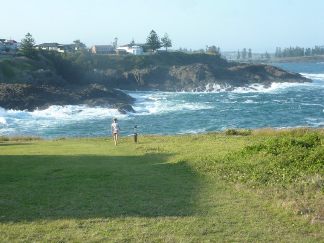 Wandelen langs de kust