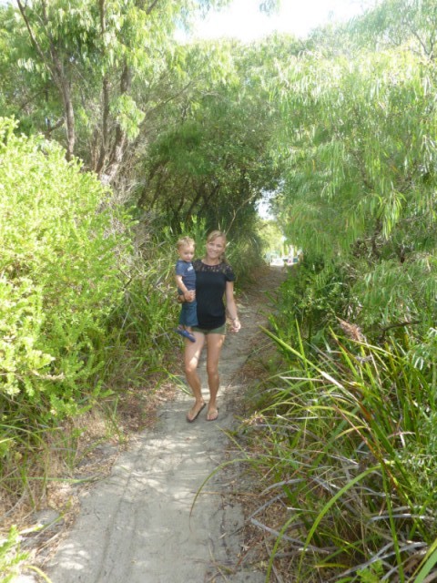 Naar het strand