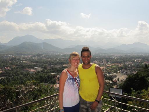 View over Luang Prabang!
