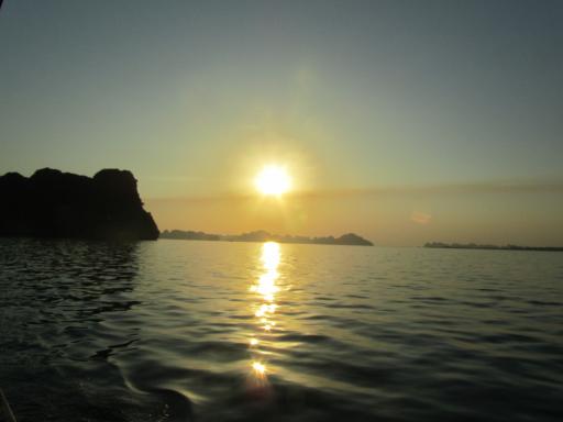 Sunset @ Halong Bay