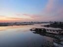 Uitzicht vanuit het guesthouse @ Phnom Penh