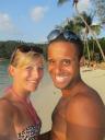 Us @ the beach in Koh Pagnang
