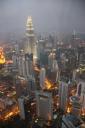 Uitzicht vanuit KL-tower @ Kuala Lumpur