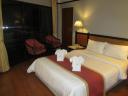 Onze luxe hotelkamer met gevouwen olifanten!