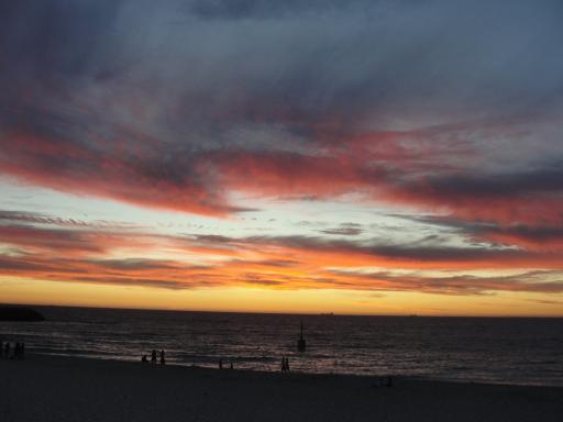 Kerst sunset