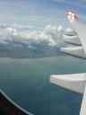 Sumatra!! Helaas alleen vanuit de lucht...