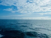 Windmolen park op zee