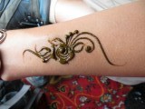 Desert safari - Henna tekening