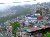 Zicht op Darjeeling