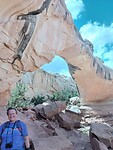 De boog nabij Capitol Reef