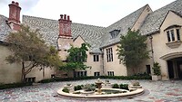 Greystone mansion binnenterrein