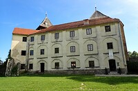 Achterzijde van het kasteel van Ogulin