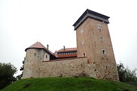 Achterzijde van kasteel Dubovac