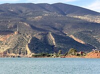 View vanop Bin El Ouidane meer