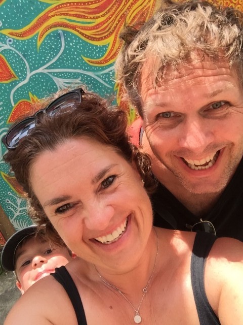 Marc en Gitte....en Finn!