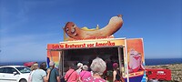 Letzte bradworst für Amerika.