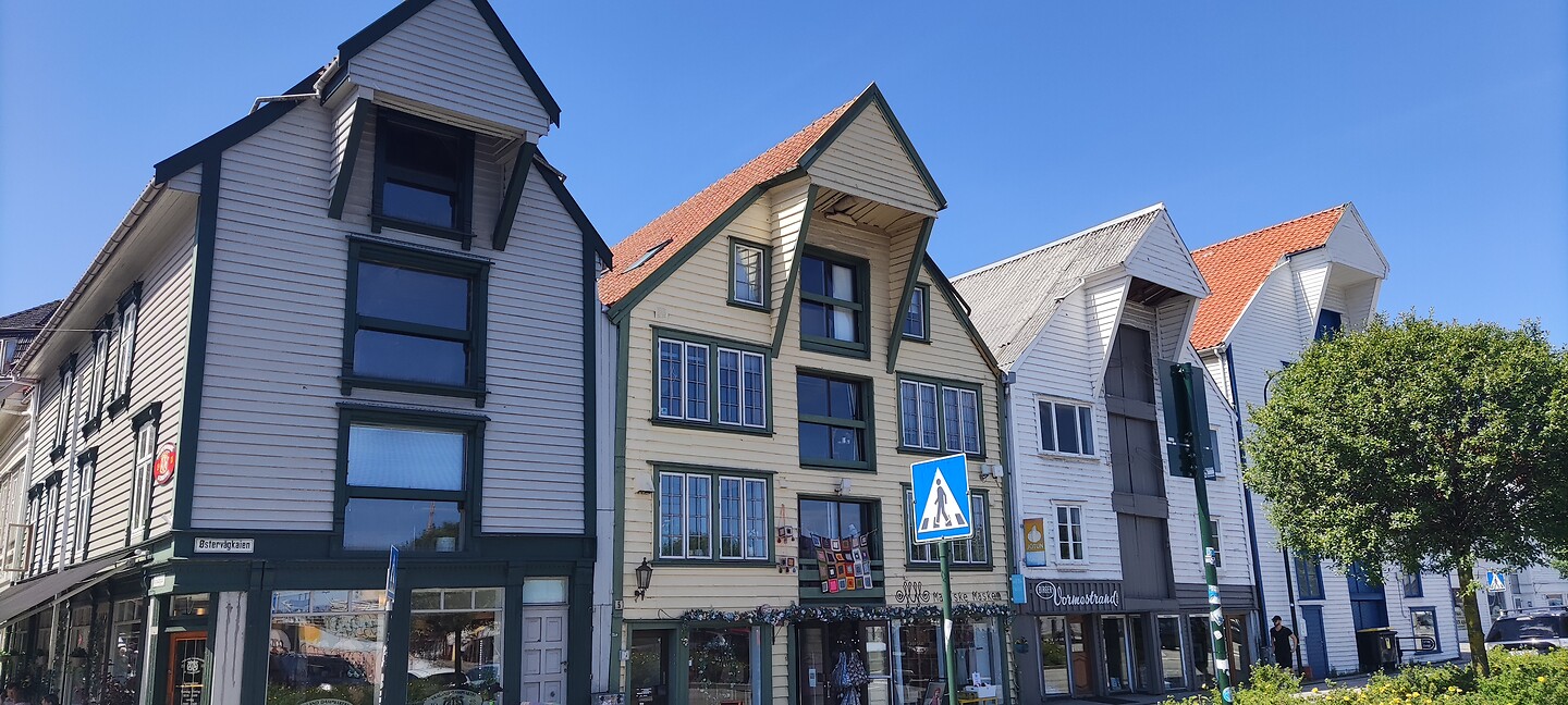Pakhuizen in Stavanger