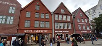 Prachtige panden aan de haven, werelderfgoed