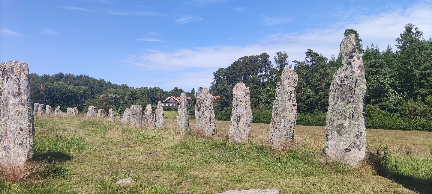 Stenen schip in Blomsholm