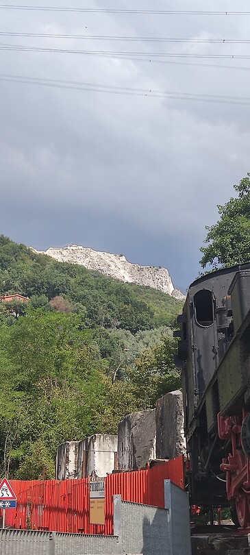 Het marmer van Carrara